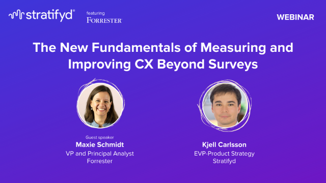 The New Fundamentals of Measuring and Improving CX Beyond Surveys (US)