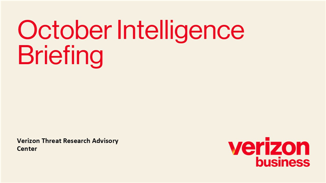 Verizon Threat Research Advisory Center MIB