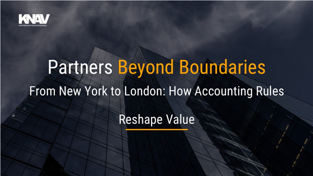 From New York to London: How Accounting Rules Reshape Value