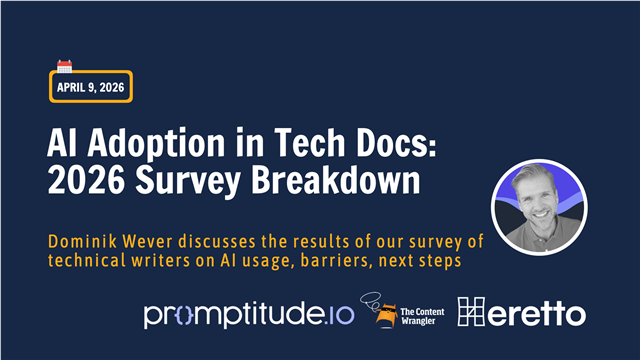 AI Adoption in Tech Docs: 2026 Survey Breakdown