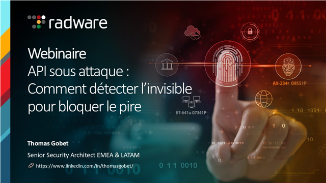 API sous attaque : comment détecter l’invisible et bloquer le pire ?