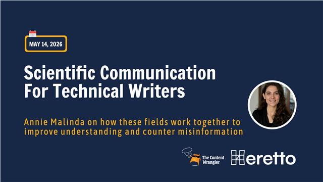 Scientific Communication for Technical Writers