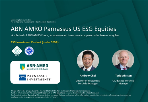 Q1 2026- ABN AMRO Parnassus US ESG Equities
