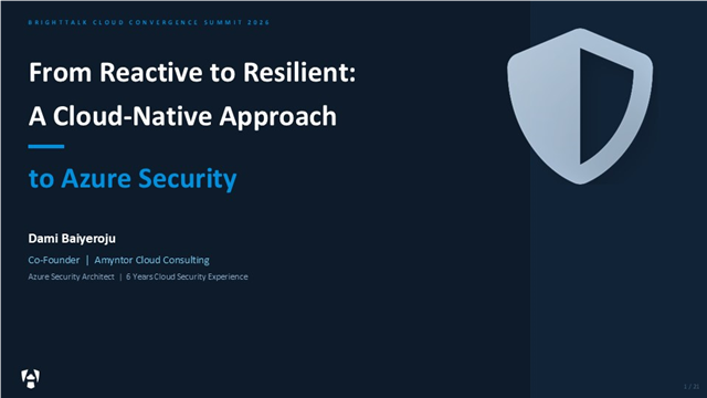Unify Your Azure Security: A Cloud-Native Approach to Resilience