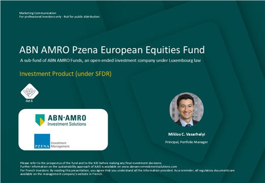 Q1 2026 - ABN AMRO Pzena European Equities