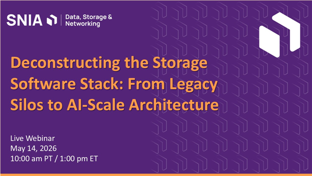 Deconstructing the Storage Software Stack: From Legacy Silos to AI-Scale Architecture