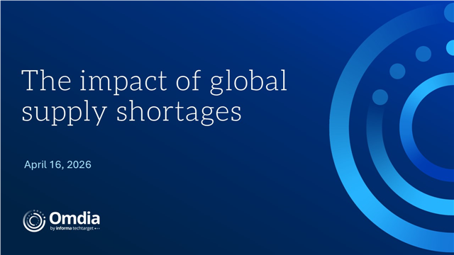 The impact of global supply shortages