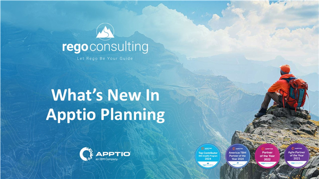 Discover What’s New in Apptio Planning - H1 2026