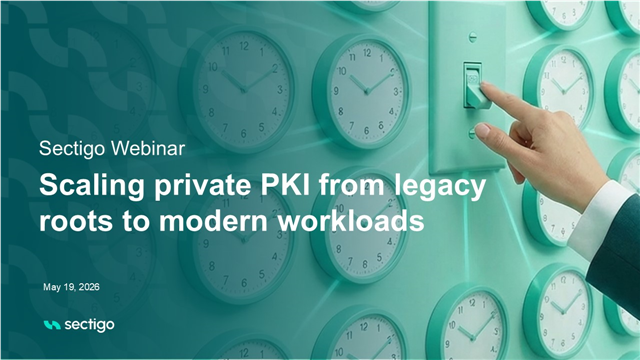 Scaling private PKI from legacy roots to modern workloads