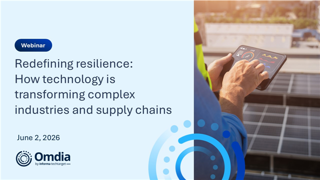 Redefining resilience: How technology is transforming complex industries and supply chains
