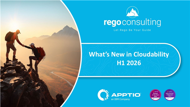 Discover What's New in Cloudability - H1 2026 Product Updates & Best Practices